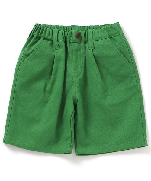 BREEZE(ブリーズ)の「【綿100% 着心地さらっと】サマーエール プリペラパンツ_ジュニア対応(その他パンツ・キッズ・ブルー/ブラウン/グリーン/ベージュ/チャコール/マスタード・80/90/100/110/120/130/140/150)」の5枚目の写真