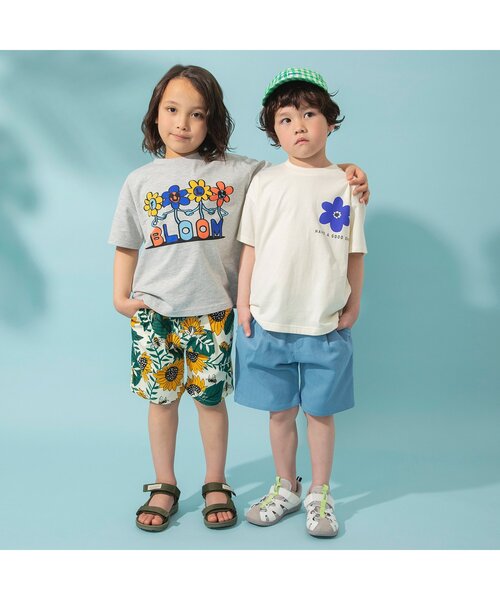 BREEZE(ブリーズ)の「【綿100% 着心地さらっと】サマーエール プリペラパンツ_ジュニア対応(その他パンツ・キッズ・ブルー/ブラウン/グリーン/ベージュ/チャコール/マスタード・80/90/100/110/120/130/140/150)」の19枚目の写真