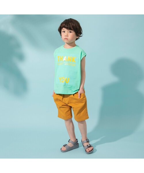 BREEZE(ブリーズ)の「【綿100% 着心地さらっと】サマーエール プリペラパンツ_ジュニア対応(その他パンツ・キッズ・ブルー/ブラウン/グリーン/ベージュ/チャコール/マスタード・80/90/100/110/120/130/140/150)」の21枚目の写真