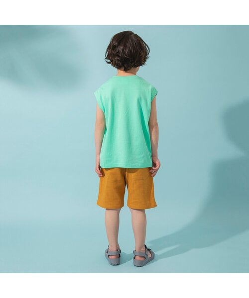 BREEZE(ブリーズ)の「【綿100% 着心地さらっと】サマーエール プリペラパンツ_ジュニア対応(その他パンツ・キッズ・ブルー/ブラウン/グリーン/ベージュ/チャコール/マスタード・80/90/100/110/120/130/140/150)」の22枚目の写真