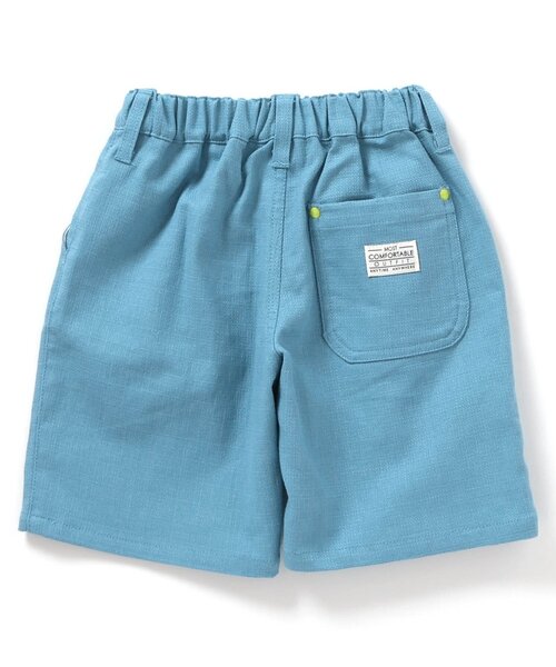 BREEZE(ブリーズ)の「【綿100% 着心地さらっと】サマーエール プリペラパンツ_ジュニア対応(その他パンツ・キッズ・ブルー/ブラウン/グリーン/ベージュ/チャコール/マスタード・80/90/100/110/120/130/140/150)」の10枚目の写真