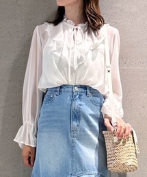 SNIDEL ビスチェセットシャツチュニック ♡ SNIDEL（スナイデル）の「ビスチェセットシャツチュニック