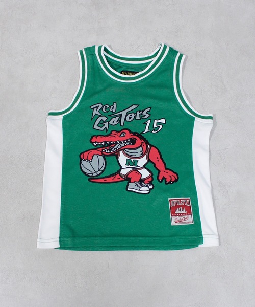 MARKEY'S（マーキーズ）の「バスケゲームシャツ/セットアップ可能（セットアップ・キッズ・マスタード/パープル/グリーン・150/140/130/120/110/100/95/90/80）」の13枚目の写真