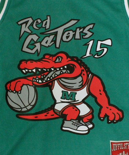 MARKEY'S（マーキーズ）の「バスケゲームシャツ/セットアップ可能（セットアップ・キッズ・マスタード/パープル/グリーン・150/140/130/120/110/100/95/90/80）」の18枚目の写真