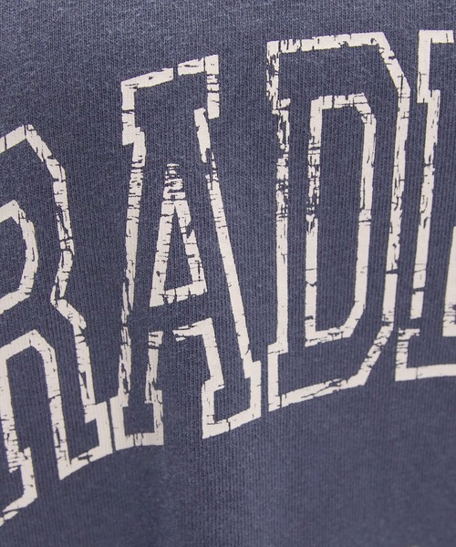 clear（クリア）の「オーバーサイズケミカル加工ロゴTシャツ[着回し力抜群 大人 カジュアル]（Tシャツ/カットソー・レディース・ピンク/ネイビー/チャコールグレー・F）」の6枚目の写真