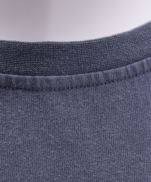 clear（クリア）の「オーバーサイズケミカル加工ロゴTシャツ[着回し力抜群 大人 カジュアル]（Tシャツ/カットソー・レディース・ピンク/ネイビー/チャコールグレー・F）」の8枚目の写真