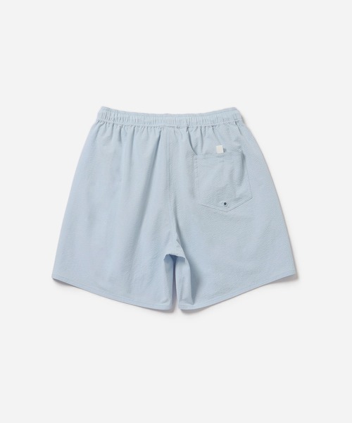 Saturdays NYC(サタデーズ ニューヨークシティ )の「Timothy Seersucker Stripe Swim Short(その他パンツ・メンズ・ブラック/サックスブルー・L/M/XL/X-SMALL/S)」の9枚目の写真