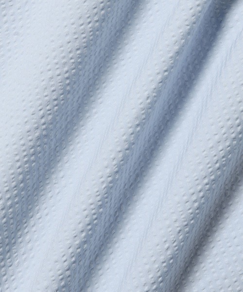 Saturdays NYC(サタデーズ ニューヨークシティ )の「Timothy Seersucker Stripe Swim Short(その他パンツ・メンズ・ブラック/サックスブルー・L/M/XL/X-SMALL/S)」の4枚目の写真