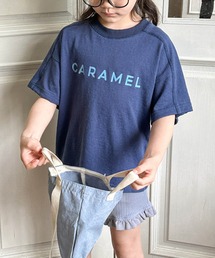 aimoha | 【aimoha-KIDS-】ロゴプリントコットンTシャツ(Tシャツ/カットソー)