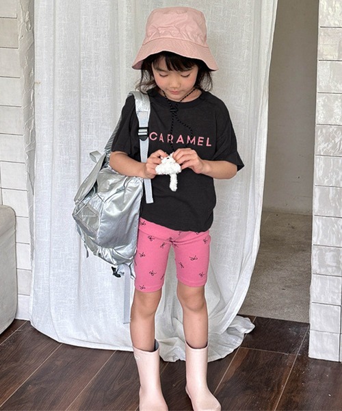 aimoha(アイモハ)の「【aimoha-KIDS-】ロゴプリントコットンTシャツ (SS)(Tシャツ/カットソー・キッズ・ダークグレー/ネイビー・90/100/110/120/80/130)」の7枚目の写真