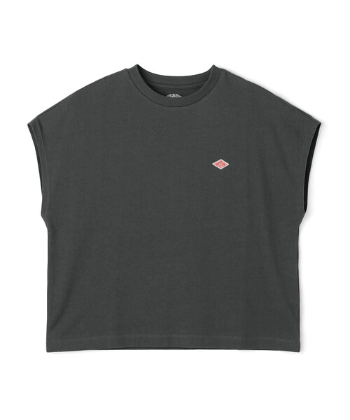 DANTON(ダントン)の「WOMEN'S COTTON JERSEY DOLMAN SHORT T-SHIRT PLAIN(Tシャツ/カットソー・レディース・ホワイト/ピンク/グレイッシュベージュ/ブラック/ダークグレー/ネイビー/イエロー・S/M)」の4枚目の写真