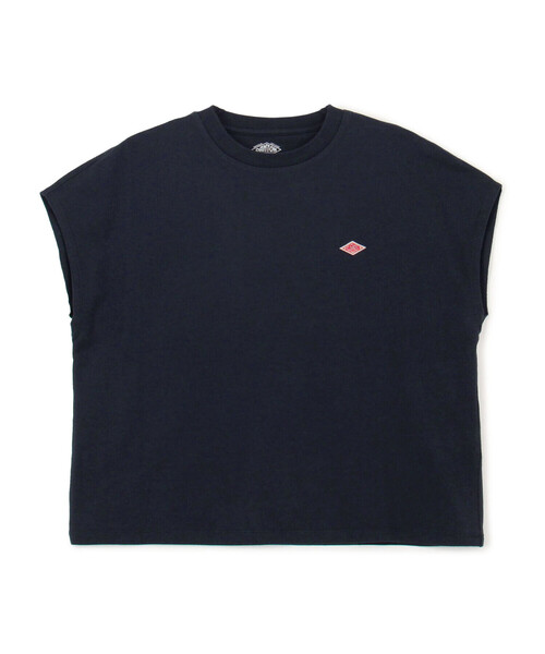 DANTON(ダントン)の「WOMEN'S COTTON JERSEY DOLMAN SHORT T-SHIRT PLAIN(Tシャツ/カットソー・レディース・ホワイト/ピンク/グレイッシュベージュ/ブラック/ダークグレー/ネイビー/イエロー・S/M)」の15枚目の写真