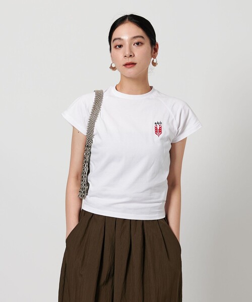 関税/送料込♪*Patou*パトゥロゴ エンブロイダリーTシャツ 楽天市場】パトゥ Patou クルーネックTシャツ メンズ レディース