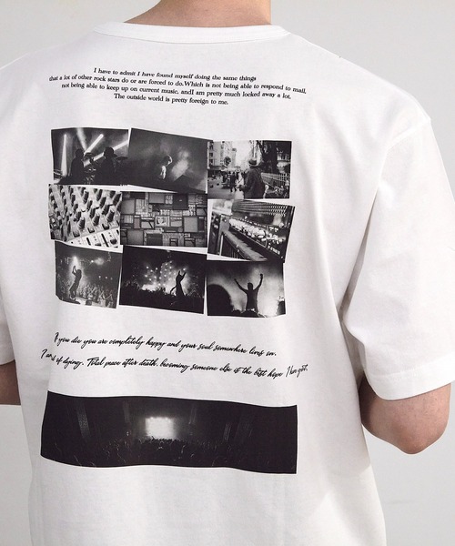 RATTLE TRAP(ラトルトラップ)の「アメリカンコットンバックフォトプリントT(Tシャツ/カットソー・メンズ・ブラック/ホワイト・M/L)」の2枚目の写真
