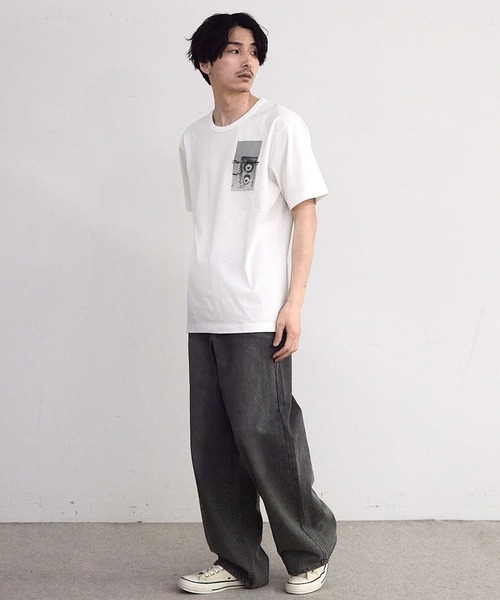 RATTLE TRAP(ラトルトラップ)の「アメリカンコットンバックフォトプリントT(Tシャツ/カットソー・メンズ・ブラック/ホワイト・M/L)」の12枚目の写真