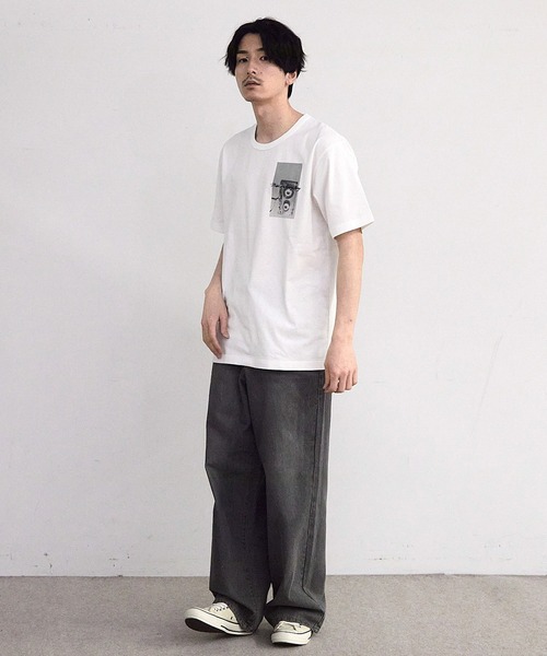 RATTLE TRAP(ラトルトラップ)の「アメリカンコットンバックフォトプリントT(Tシャツ/カットソー・メンズ・ブラック/ホワイト・M/L)」の14枚目の写真