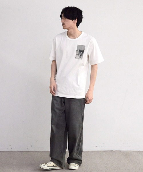RATTLE TRAP(ラトルトラップ)の「アメリカンコットンバックフォトプリントT(Tシャツ/カットソー・メンズ・ブラック/ホワイト・M/L)」の15枚目の写真