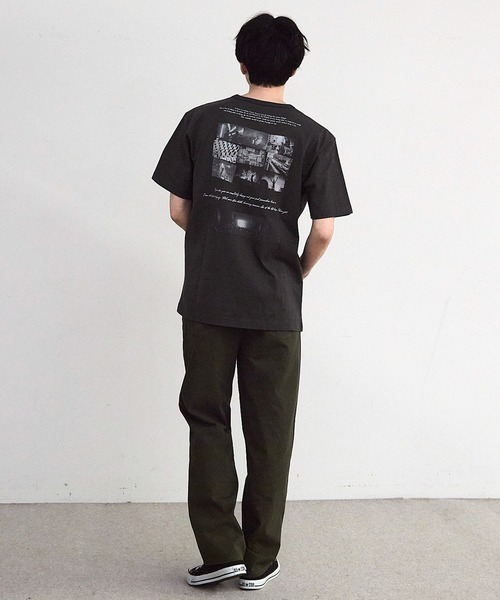 RATTLE TRAP(ラトルトラップ)の「アメリカンコットンバックフォトプリントT(Tシャツ/カットソー・メンズ・ブラック/ホワイト・M/L)」の5枚目の写真