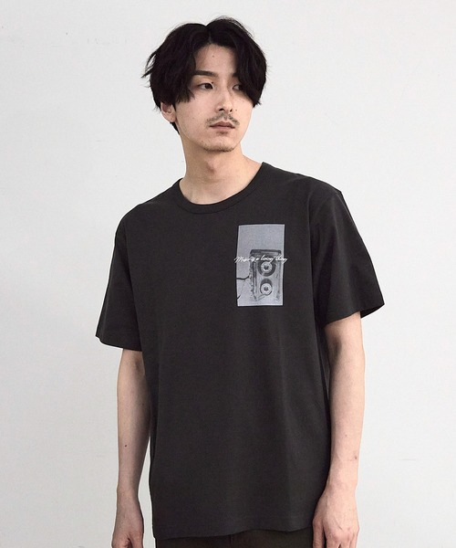 RATTLE TRAP(ラトルトラップ)の「アメリカンコットンバックフォトプリントT(Tシャツ/カットソー・メンズ・ブラック/ホワイト・M/L)」の6枚目の写真