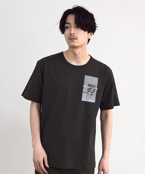 RATTLE TRAP(ラトルトラップ)の「アメリカンコットンバックフォトプリントT(Tシャツ/カットソー・メンズ・ブラック/ホワイト・M/L)」の7枚目の写真