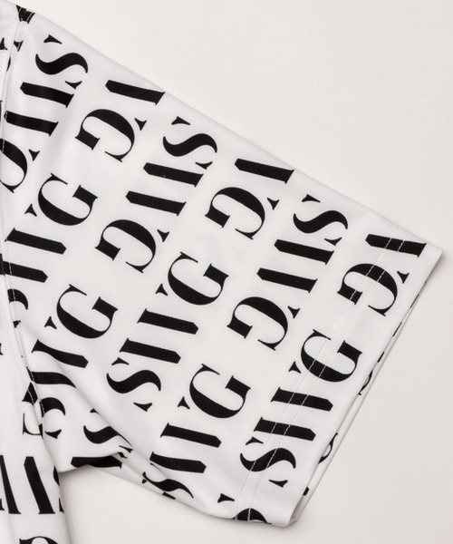 SWINGGGR(スウィンガー)の「SWINGGGR/スウィンガー/SWG PATTEN MOCKNECK(Tシャツ/カットソー・メンズ・ホワイト/ブラック・2/3/4)」の9枚目の写真