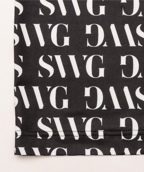 SWINGGGR(スウィンガー)の「SWINGGGR/スウィンガー/SWG PATTEN MOCKNECK(Tシャツ/カットソー・メンズ・ホワイト/ブラック・2/3/4)」の13枚目の写真