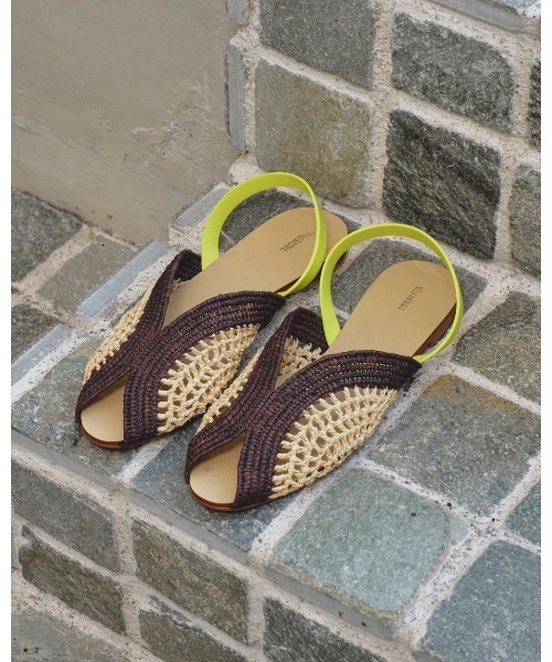 セール】Raffia Slide Sandals（サンダル）｜TODAYFUL（トゥデイ