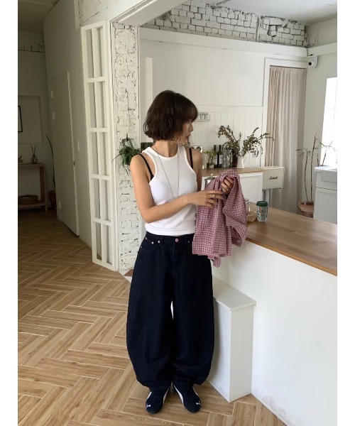 【BOK PLACE】Cut V-Line Washing Vintage Balloon Denim Pt XL IMG_7305_2400x.jpg?v=1721381221