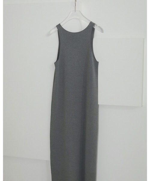 anuke（アンヌーク）の「Americansleeve Knit Onepiece（ワンピース・レディース・グレー/ブラック・36inch/38inch）」の10枚目の写真