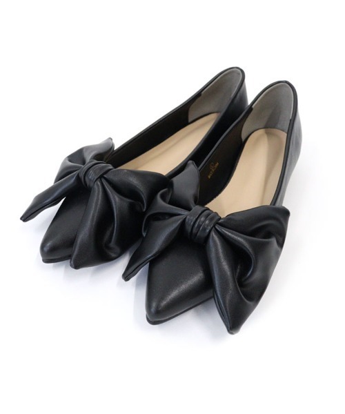 DONOBAN（ドノバン）の「ビックリボンパンプス（パンプス・レディース・ブラック/シルバー・24.5cm/23.5cm/22.5cm）」の16枚目の写真