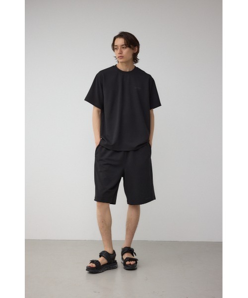 AZUL by moussy(アズールバイマウジー)の「C/TネックジャガードシリコンネームTシャツ(Tシャツ/カットソー・メンズ・ブラック/ホワイト・MEDIUM/LARGE)」の15枚目の写真