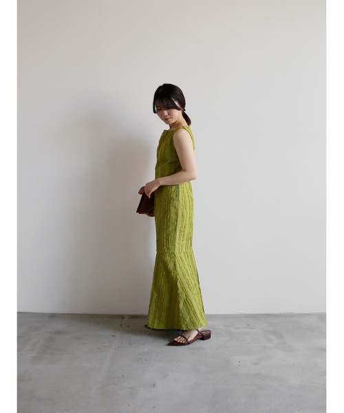 Katrin TOKYO(カトリーントーキョー)の「jacquard mermaid onepiece(ワンピース・レディース・ブラック/パープル/グリーン・S/M/XS/S-Short)」の5枚目の写真