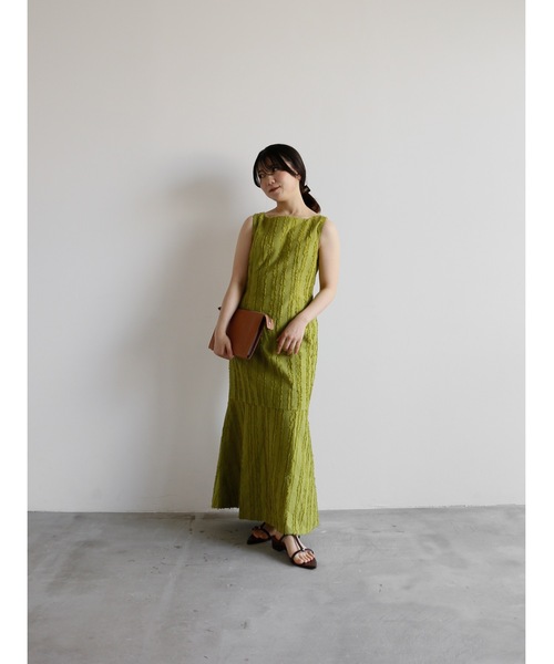 Katrin TOKYO(カトリーントーキョー)の「jacquard mermaid onepiece(ワンピース・レディース・ブラック/パープル/グリーン・S/M/XS/S-Short)」の4枚目の写真