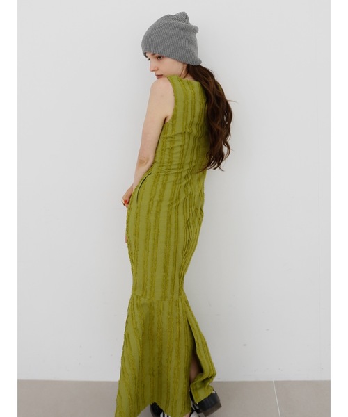 Katrin TOKYO(カトリーントーキョー)の「jacquard mermaid onepiece(ワンピース・レディース・ブラック/パープル/グリーン・S/M/XS/S-Short)」の17枚目の写真