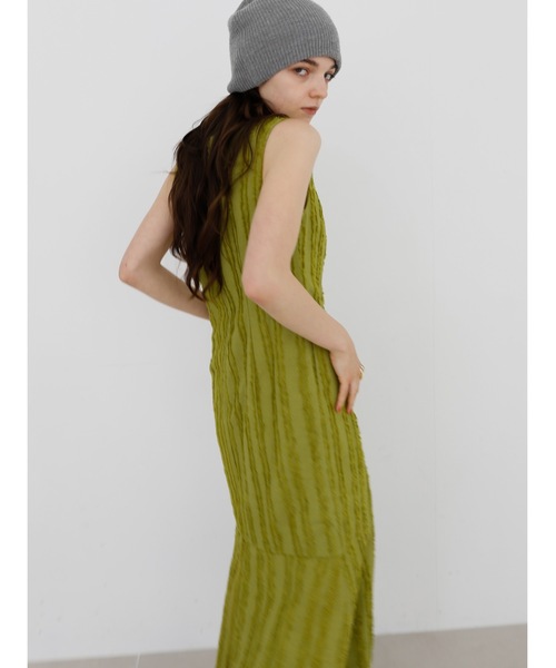 Katrin TOKYO(カトリーントーキョー)の「jacquard mermaid onepiece(ワンピース・レディース・ブラック/パープル/グリーン・S/M/XS/S-Short)」の10枚目の写真