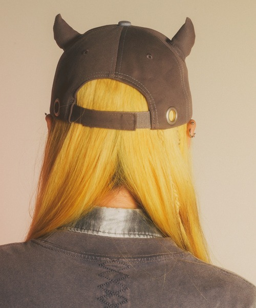 a2o（エーツーオー）の「【a2o】アイズボタンtunoキャップ（キャップ・メンズ・グレー・FREE）」の5枚目の写真