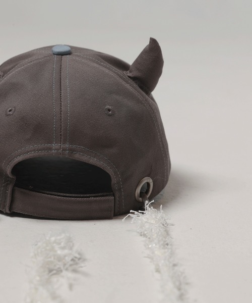 a2o（エーツーオー）の「【a2o】アイズボタンtunoキャップ（キャップ・メンズ・グレー・FREE）」の8枚目の写真