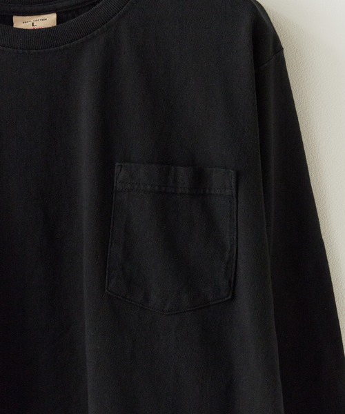 Goodwear（グッドウェア）の「Goodwear/グッドウェア RGL LSLV tee ロンT メンズ 秋物 秋服 2026年秋冬（Tシャツ/カットソー・メンズ・ホワイト/ブラウン/ブラック・S/M/L/XL）」の5枚目の写真