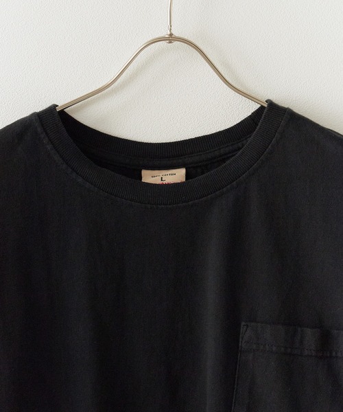 Goodwear（グッドウェア）の「Goodwear/グッドウェア RGL LSLV tee ロンT メンズ 秋物 秋服 2026年秋冬（Tシャツ/カットソー・メンズ・ホワイト/ブラウン/ブラック・S/M/L/XL）」の4枚目の写真