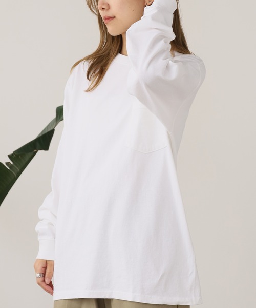 Goodwear（グッドウェア）の「Goodwear/グッドウェア RGL LSLV tee ロンT メンズ 秋物 秋服 2026年秋冬（Tシャツ/カットソー・メンズ・ホワイト/ブラウン/ブラック・S/M/L/XL）」の17枚目の写真
