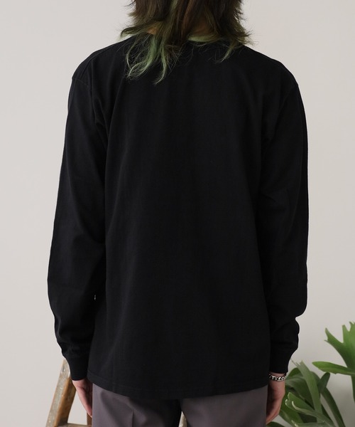 Goodwear（グッドウェア）の「Goodwear/グッドウェア RGL LSLV tee ロンT メンズ 秋物 秋服 2026年秋冬（Tシャツ/カットソー・メンズ・ホワイト/ブラウン/ブラック・S/M/L/XL）」の14枚目の写真