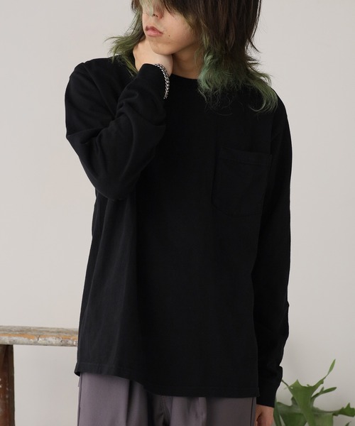 Goodwear（グッドウェア）の「Goodwear/グッドウェア RGL LSLV tee ロンT メンズ 秋物 秋服 2026年秋冬（Tシャツ/カットソー・メンズ・ホワイト/ブラウン/ブラック・S/M/L/XL）」の22枚目の写真