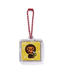A BATHING APE(AxCVOGCv)BAPE KIDS CAMO BANANA MILO KEYCHAIN(L[z_[)