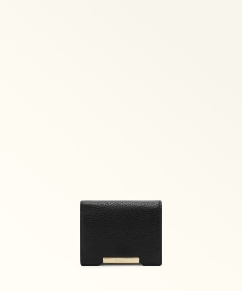 FURLA(フルラ)の「フルラ ジャーダ (Furla Giada) コンパクトウォレット S(財布・レディース・ベージュ/グレイッシュベージュ/ブラック・ONE SIZE)」の1枚目の写真