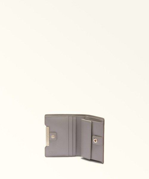 FURLA(フルラ)の「フルラ ジャーダ (Furla Giada) コンパクトウォレット S(財布・レディース・ベージュ/グレイッシュベージュ/ブラック・ONE SIZE)」の6枚目の写真