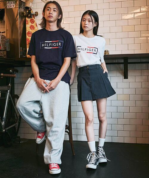 キャンバスミニプリーツスカート(スカート)|TOMMY JEANS キャンバスミニプリーツスカート(スカート)|TOMMY JEANS