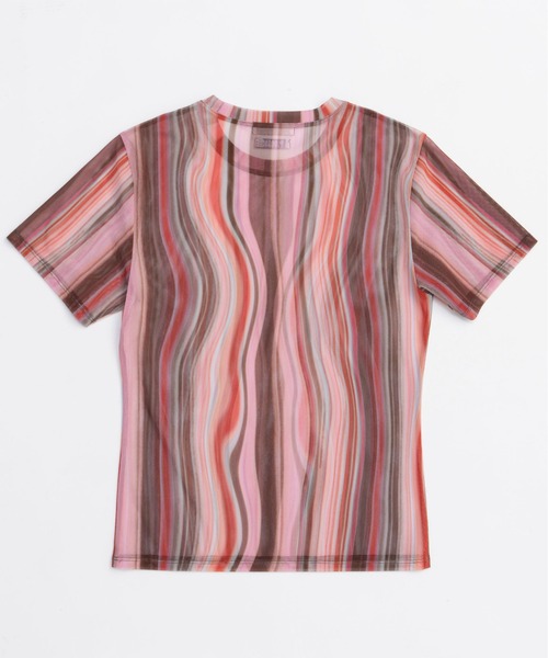 PISCESS×MAISON SPECIAL】Holographic Sheer Top/ホロ