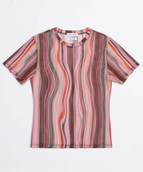 PISCESS×MAISON SPECIAL】Holographic Sheer Top/ホロ