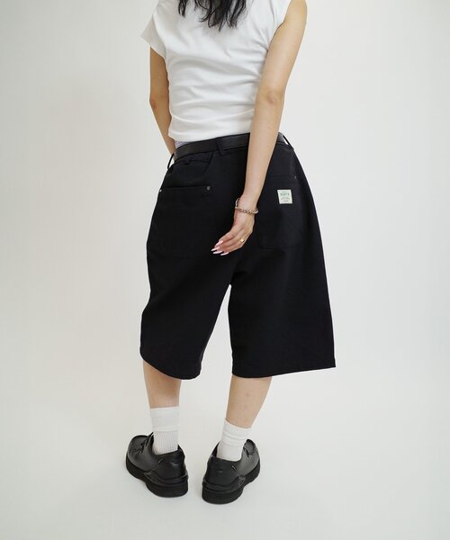 WHO'S WHO gallery(フーズフーギャラリー)の「【KOOKY'N/クーキー】 ダブルニーダックショートパンツ(その他パンツ・メンズ・ブラウン/ブラック/アイボリー・FREE)」の7枚目の写真