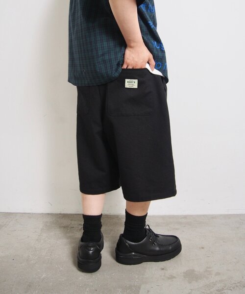 WHO'S WHO gallery(フーズフーギャラリー)の「【KOOKY'N/クーキー】 ダブルニーダックショートパンツ(その他パンツ・メンズ・ブラウン/ブラック/アイボリー・FREE)」の12枚目の写真